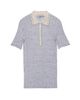 Prada Women's Cashmere, Silk and Linen Polo Sweater - 6