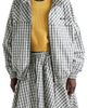 Prada Women's Checked Chambray Blouson Jacket - 2