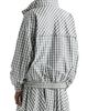 Prada Women's Checked Chambray Blouson Jacket - 4