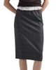 Prada Women's Checked Wool Midi-Skirt - 2