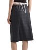 Prada Women's Checked Wool Midi-Skirt - 3