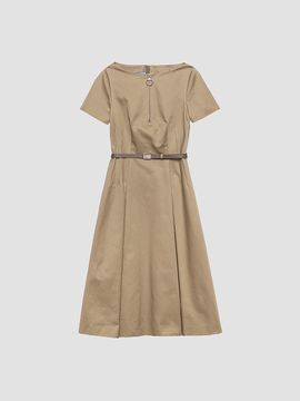 Prada Women's Chino Zipper Dress