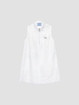 Prada Women's Chino Zipper Mini-Dress