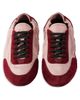 Prada Women's Collapse Suede Low-Top Sneakers - 2