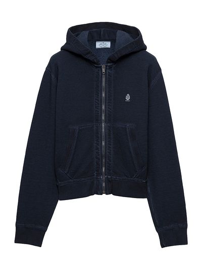 Prada Women's Cotton Hoodie Jacket