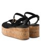 Prada Women's Crochet Wedge Platform Sandals - 3
