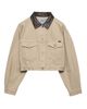 Prada Women's Cropped Old Denim Jacket - 1