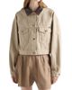 Prada Women's Cropped Old Denim Jacket - 3