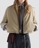 Prada Women's Cropped Technical Poplin Down Coat - 3