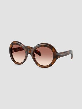Prada Women's D08SU Round Sunglasses