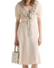 Prada Women's Embroidered Marocain Dress - 2
