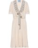 Prada Women's Embroidered Marocain Dress - 7