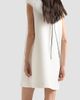 Prada Women's Embroidered Natté Fabric Mini Dress - 4