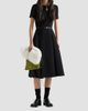 Prada Women's Embroidered Natte Fabric Dress - 2