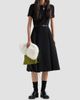 Prada Women's Embroidered Natte Fabric Dress - 3