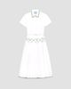 Prada Women's Embroidered Old Reps Cloth Dress - 7