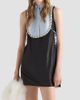 Prada Women's Embroidered Poplin Tie Vest - 3