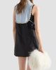 Prada Women's Embroidered Poplin Tie Vest - 4