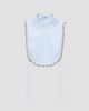 Prada Women's Embroidered Poplin Tie Vest - 7