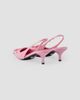 Prada Women's Embroidered Satin Slingback Pumps - 3