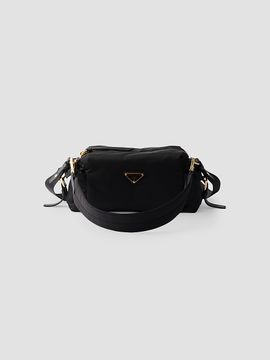 Prada Women's Explore Small Re-Nylon and Leather Shoulder Bag