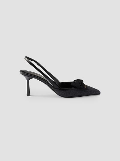 Prada Women's Fabric Slingback Pumps