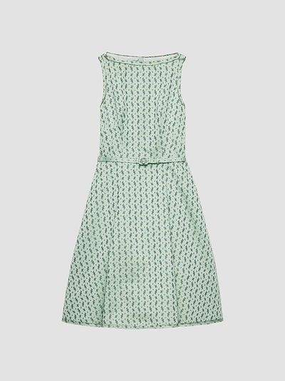 Prada Women's Floral Print Duchess Dress