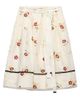 Prada Women's Floral Print Linen Skirt - 1
