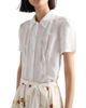 Prada Women's Floral Print Linen Skirt - 5