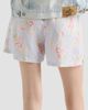 Prada Women's Floral Print Old Linen Shorts - 4