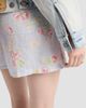 Prada Women's Floral Print Old Linen Shorts - 6