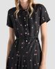 Prada Women's Floral Print Washed Silk Dress - 5