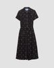 Prada Women's Floral Print Washed Silk Dress - 7
