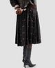 Prada Women's Floral Print Washed Silk Midi-Skirt - 3