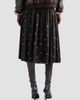 Prada Women's Floral Print Washed Silk Midi-Skirt - 4