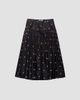Prada Women's Floral Print Washed Silk Midi-Skirt - 6