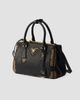 Prada Women's Galleria Large Nappa Leather and Wool Top Handle Bag - 2