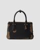 Prada Women's Galleria Large Nappa Leather and Wool Top Handle Bag - 3