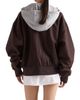 Prada Women's Hooded Rush Stitch Jacket - 4