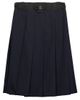 Prada Women's Hopsack and Technical Fabric Midi-Skirt - 1