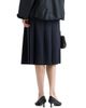Prada Women's Hopsack and Technical Fabric Midi-Skirt - 3