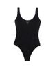 Prada Women's Jersey One-Piece Swimsuit with Rhinestones - 1