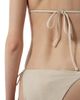 Prada Women's Jersey Triangle Bikini Top with Rhinestones - 4