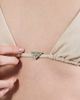 Prada Women's Jersey Triangle Bikini Top with Rhinestones - 6