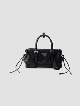 Prada Women's Karin Small Leather Top Handle Bag