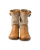Prada Women's Leather and Canvas Boots - 2