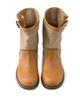 Prada Women's Leather and Canvas Boots - 3