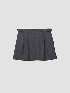 Prada Women's Light Mohair Mini Skirt