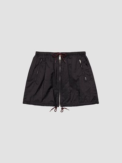 Prada Women's Lightweight Nylon Mini-Skirt