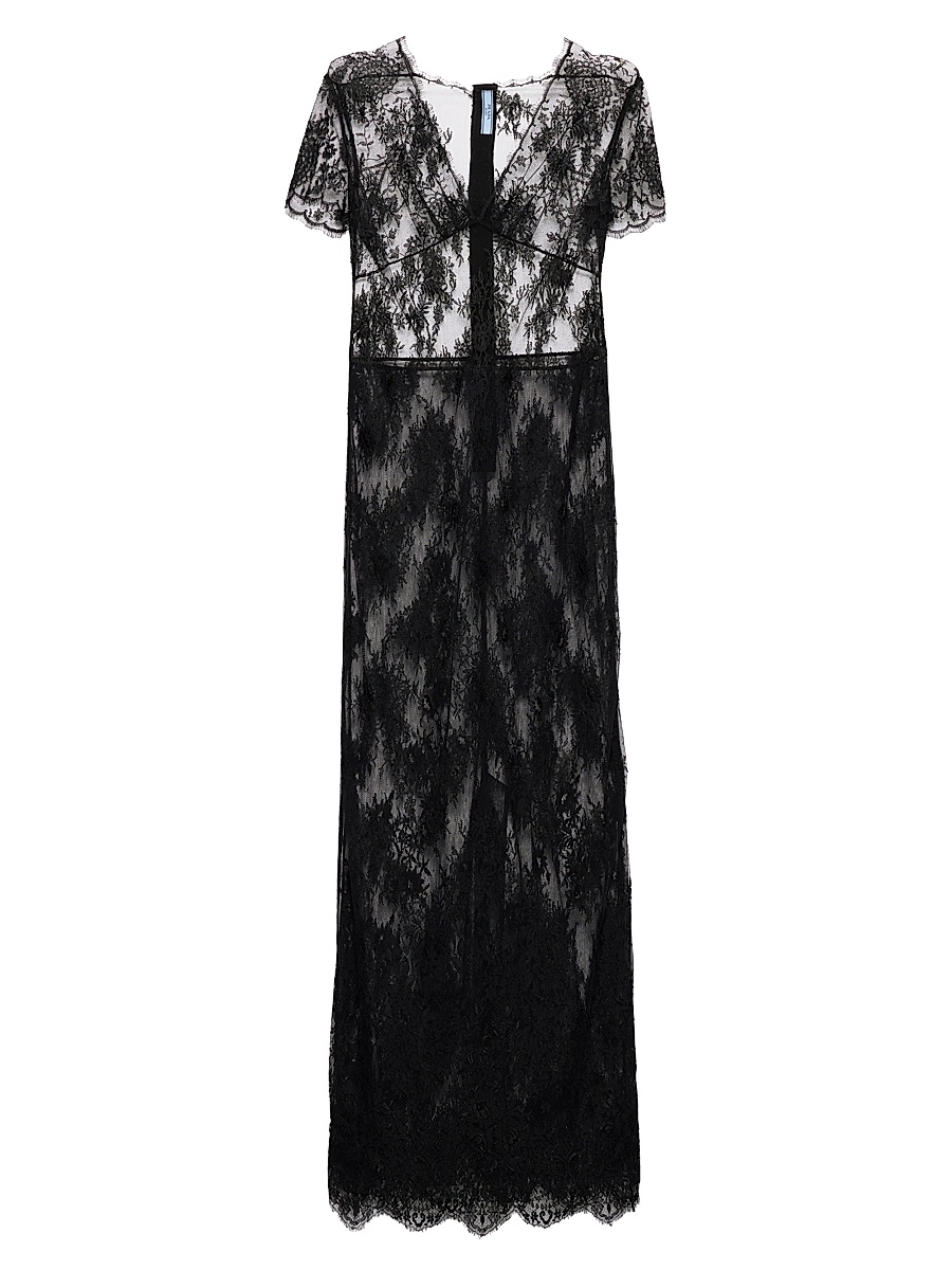 chinese dress ladies Prada by Miuccia Prada - Black Women Party/Cocktail Dress